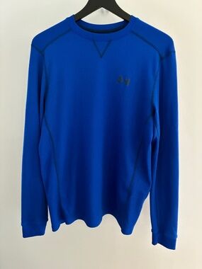 Under Armour Royal Blue Long Sleeve Crewneck Performance Shirt